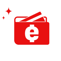 eWallet logo icon 