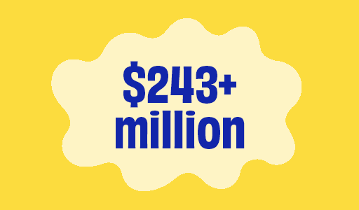 243+ million 
