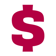 dollar sign icon 
