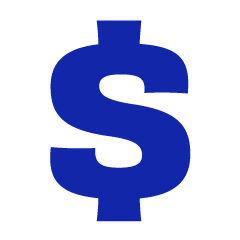 dollar sign icon 