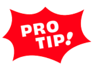 Pro tip