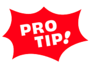 Pro tip