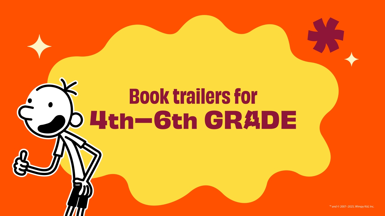 Book Trailers for 4th-6th Grade